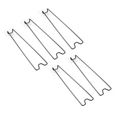 9.1" Adhesive Easel Back, 5 Pcs Metal Picture Frame Back Stand, Black