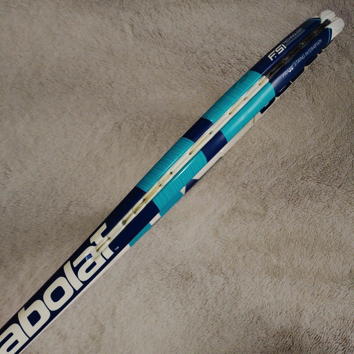 BABOLAT Pure Drive Lite Wimbledon 2017 Tennis Racket Blue/White