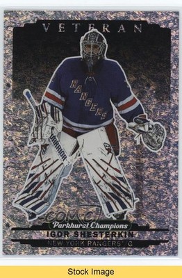2022-23 Upper Deck Parkhurst Champions Speckled Igor Shesterkin #192 READ 1pu4