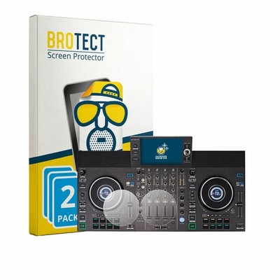 2x Schutzfolie Matt für Denon DJ SC LIVE 4 (Jog) Displayschutz 