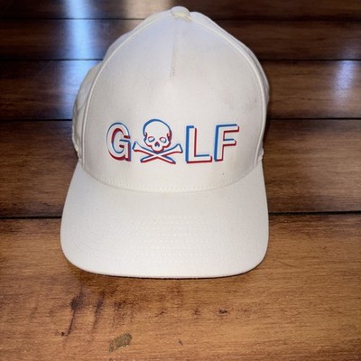 G/FORE 3D Skull & Ts Golf Stretch Twill Snapback Hat