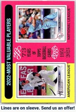 2024 Topps Heritage #212 2022 MVPs (Aaron Judge / Paul Goldschmidt)