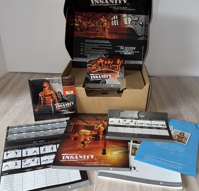 BEACHBODY INSANITY Base Kit | Transform your body in 60 days | 9DVD- 1 Missing