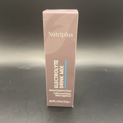 FARMASi NUTRIPLUS ELECTROLYTE DRINK MIX RASPBERRY FLAVOR 14 TABLETS