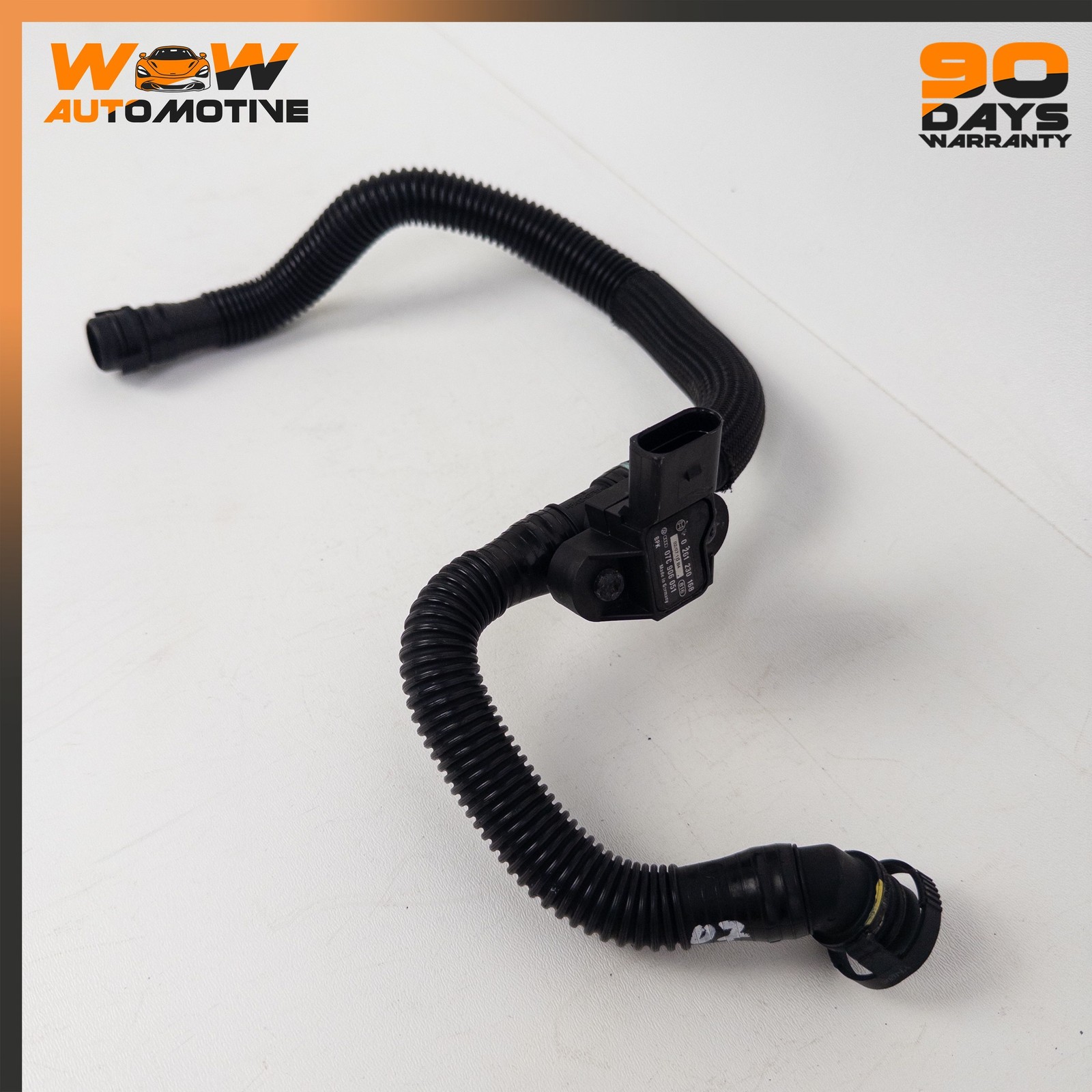 04-19 BENTLEY GTC FLYING SPUR 6.0L SECONDARY AIR SMOG PUMP HOSE PIPE OEM