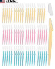 MoHern Dermaplane Razor, 60 Pcs Face Razors 1 Count Pack of 60 , Multicolor
