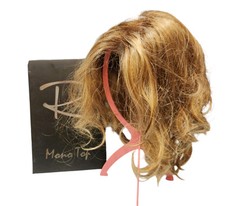 JON RENAU Smart Lace Mono Top Blond Red Rachel Lite Topper Wig Hand-Tied  NEW!