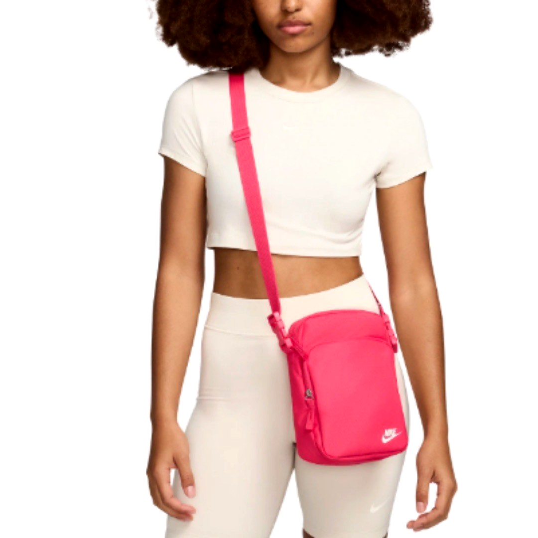 【NIKE】ブロードストーン/ホーム/【M】古着 NWT NIKE Sportswear HERITAGE CROSSBODY Messenger Shoulder Bag PINK