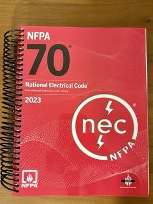 NFPA 70 National Electrical Code NEC 2023 Edition Spiral Bound | Brand New