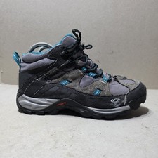 SALOMON 329870 WOMEN'S GORE-TEX MOUNTAIN HIKING CAMPING BOOTS GREY UK6 EU39