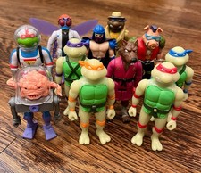 Teenage Mutant Ninja Turtles TMNT Reaction Figure Lot
