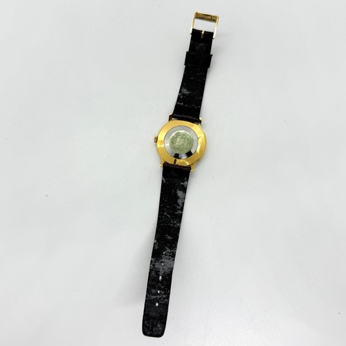 Orologio Citizen 4 674391 K Oro Quarzo Uomo Orologio Stile Vintage Raro - Foto 7 di 7