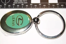 x2 NEW Lexus keychain turquoise color jewelry - (2 keychains deal)