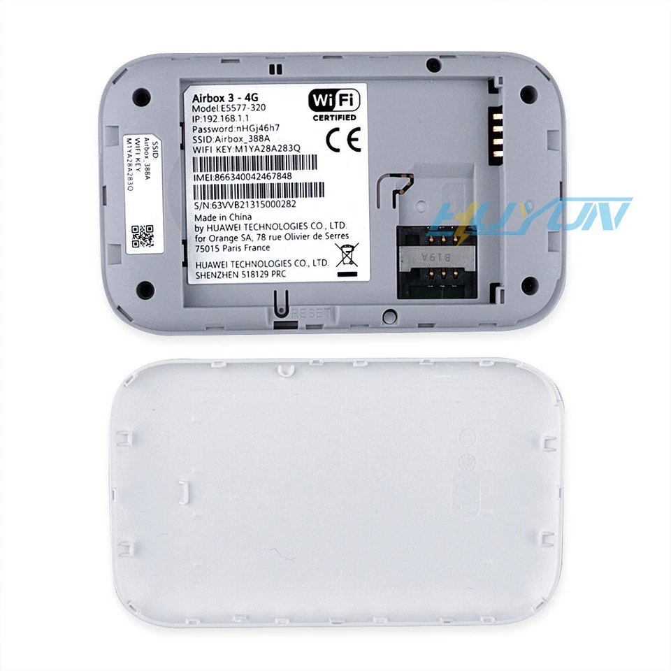 Módem de 150 Mbp móvil WiFi punto de acceso router Huawei E5577-320 4G LTE FDD/TDD desbloqueado - Imagen 3 de 4