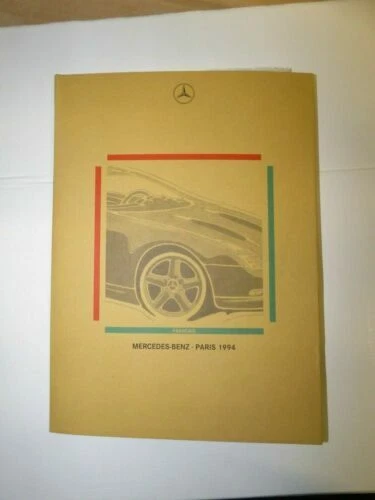 Brochure de vente automobiles Mercedes-Benz