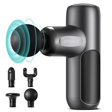 Mini Massage Gun Deep Tissue, Percussion Muscle Massager for Back Pain Relief...