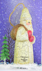 6" Off White Coat Santa, 1999 Christmas In Madison, Ornament — photo 2