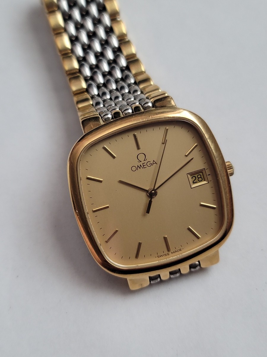 OMEGAデヴィル De Ville Prestige 39.5 mm, ステンレススティール レザー