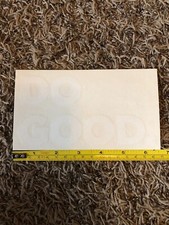 Cotopaxi Do Good Sticker Decal  White llama Hiking Camping Outdoor Approx 6.5  