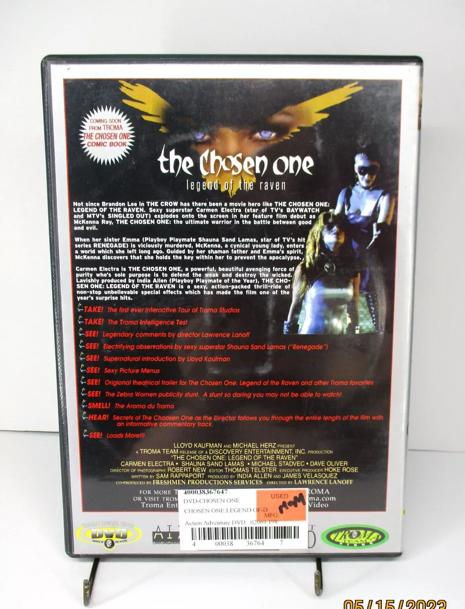 CHOSEN ONE: LEGEND OF THE RAVEN DVD