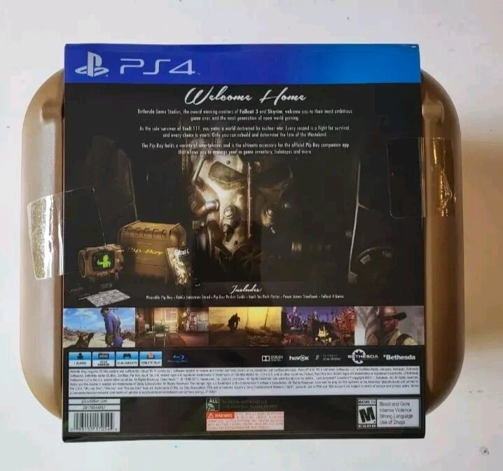 Fallout 4: Pip-Boy Edition Sony PlayStation 4 Game Factory SEALED Sony PS4 Grail - Image 2 of 4