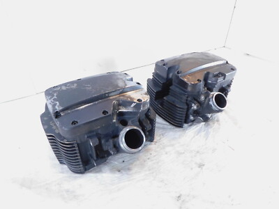 Victory Cross Country Vision & Vegas Engine Motor Cylinder Heads w/ Valves -Burn