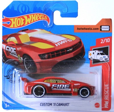 Hot Wheels Custom 11 Camaro Spielzeugauto Rot HW Rescue 239/250 2020 GHC53