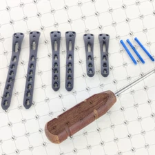 Locking Posterior Medial Proximal 3.5mm Plates with Locking Screws 87 Pcs Set Ti