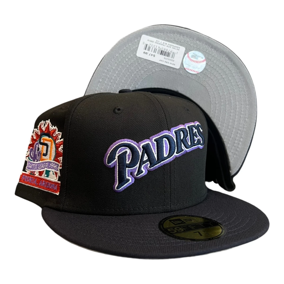 ウェア New Era San Diego Padres 59FIFTY 7 3/4 New Era 7 3/4 Size San Diego Padres MLB Fan Apparel & Souvenirs