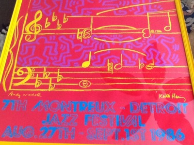 Andy Warhol and Keith Haring 7th Montreaux Detroit Jazz festival