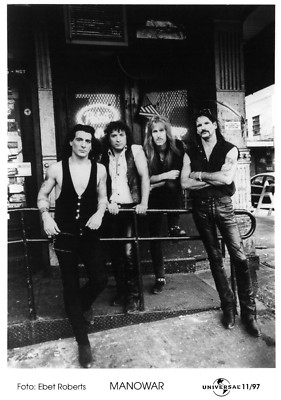 Manowar - Promo Photo 1997 - Louder Than Hell - Hail To England - Battle Hymns