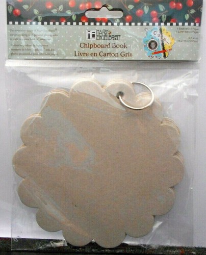 Mary Engelbreit Chipboard Book Flower New Sealed 1 Book w/ 5 Pages Vintage