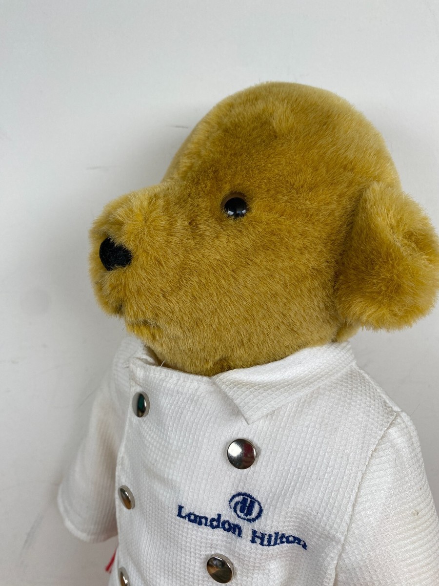RARE London Hilton Hotel Chef Teddy Bear Merrythought