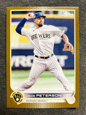 2022 Topps Update #US12 Jace Peterson Card Gold Parallel /2022
