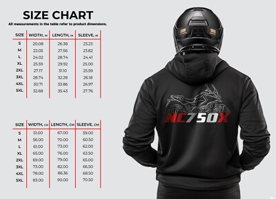 Honda NC750X 2014-2024 - Motorcycle Hoodie Pullover for Riders | eBay