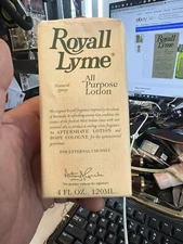 ROYALL LYME All Purpose Lotion for Men 4oz-120ml Spr New-Discontinued (BR22)