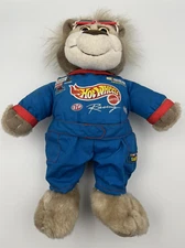 Vintage 1999 NASCAR Bubba Bear Hot Wheels Mattel Goodyear Talking Toy -Tested