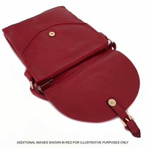 Cross Body Bag Ladies Over Shoulder Messenger Satchel Multi Compartment - Picture 655 of 832
