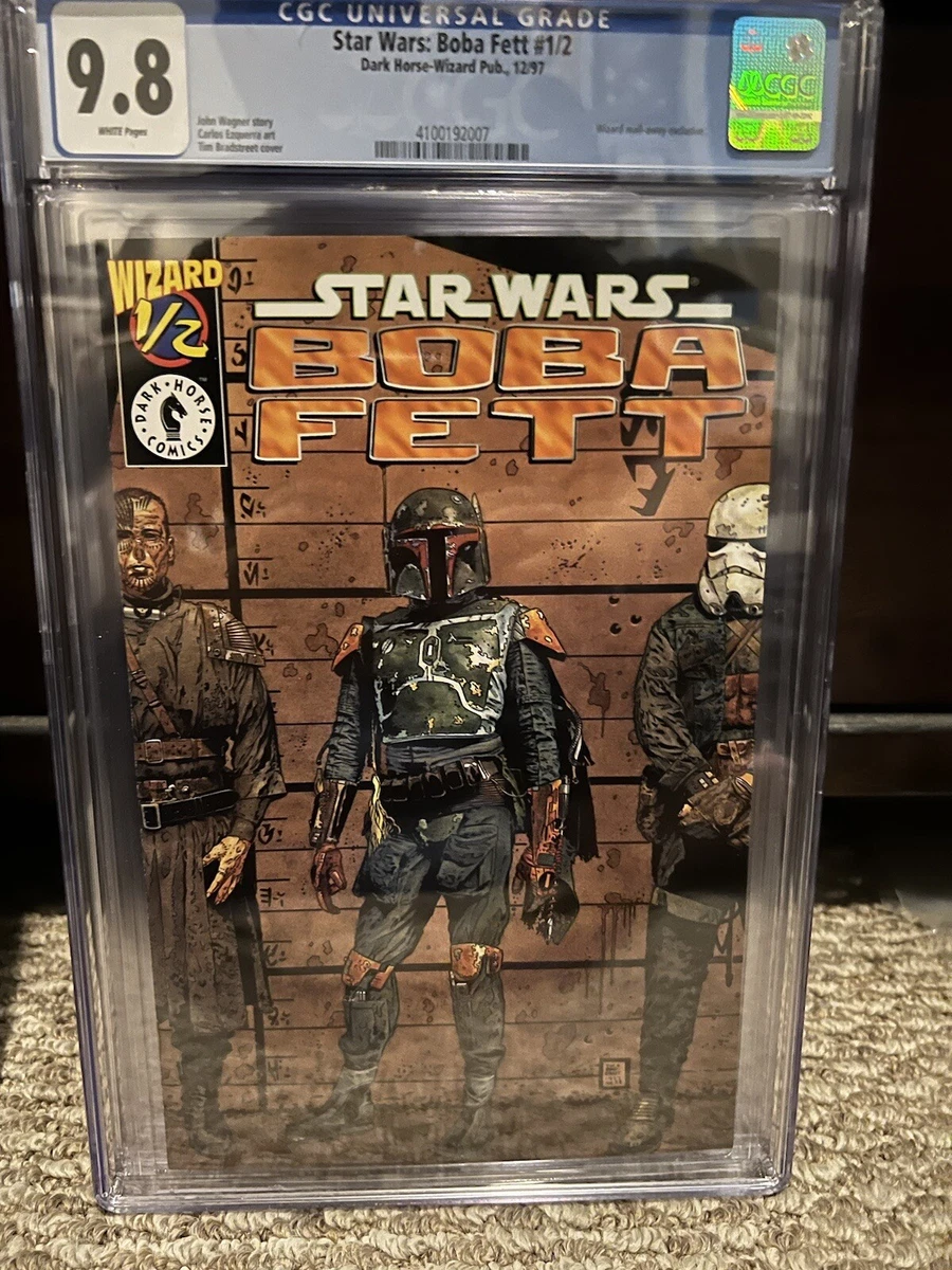 Star Wars: Boba Fett #1/2 Wizard Special Edition CGC 9.8 HIGH GRADE Dark Horse
