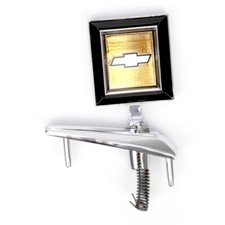 Cj Classic Trucks Hood Emblem With Bowtie Chevrolet C10 1981-1987