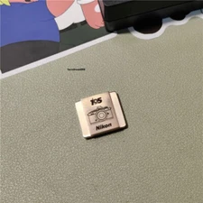 New Alloy Hot Shoe Cover Nikon 105th Anniversary Camera Brass For Nikon Fujifilm