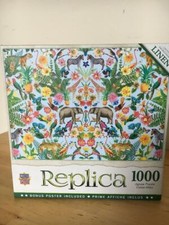 NIB MASTER PIECES JIGSAW PUZZLE 1000 PIECES - "REPLICA"