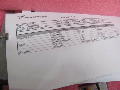 POWERWAVE 8212.40 SINGLE BAND RET MODULE - Picture 3 of 4