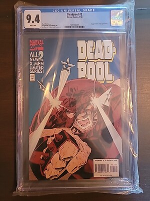 Deadpool #2 (Marvel Comics September 1994) Cgc 9.4