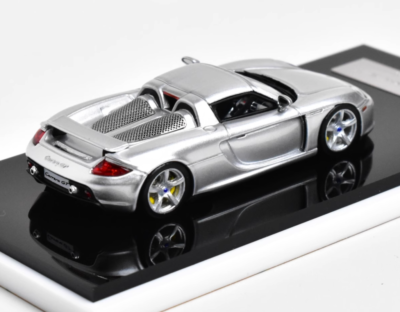 ZD YM 1:64 Silver Carrera GT Racing Sports Model Diecast Resin Car