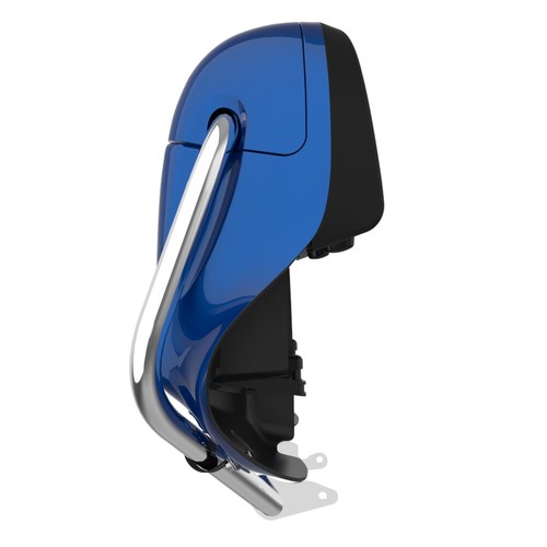 Advanblack Bright Billiard Blue Lower Vented Fairing Fits 2014+ Harley Touring - Picture 4 of 8