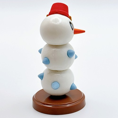 Choco Egg Super Mario 3D World "Snow Pokey" Mini Figure Furuta Japan Rare - Picture 7 of 8