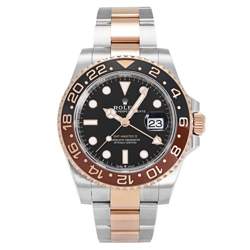 Rolex GMT-Master II 126711CHNR Rose Gold Stainless Steel Ceramic 40.0mm #YKW235