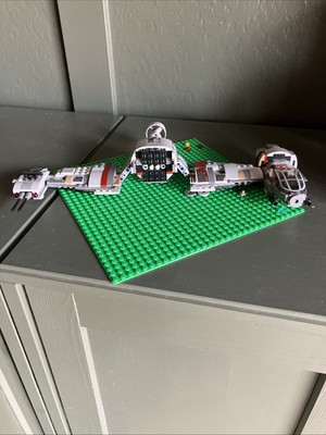 Lego ski speeder, lego star wars, speeder, Attack on crait