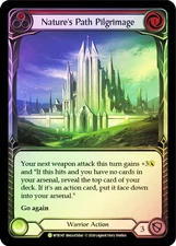 FAB  RAINBOW FOIL  Nature's Path Pilgrimage (Red)  - Welcome to Rathe